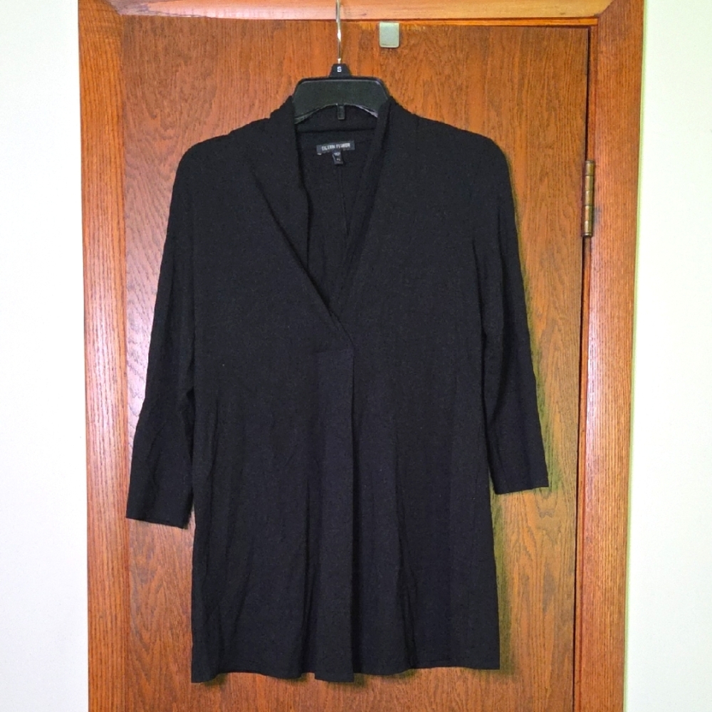 EILEEN FISHER Black Women's Sweater